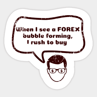 FOREX Bubble Sticker